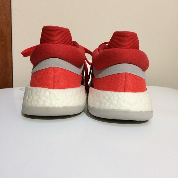 Adidas Marquee Boost Low 'Active Red' Sneakers - Picture 5 of 13
